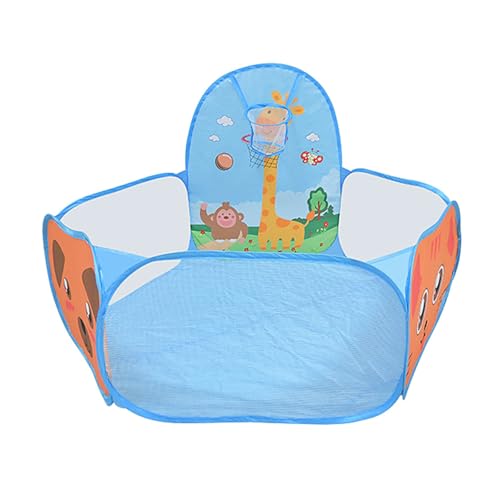 Lerpwige Kleinkinder Playpen Zelt Mit Basketball Reifenklappen Ballgrube Für Indoor Und Outdoor Aktivitäten Easy Storage Ball Pit Für Kleinkinder Lerpwige Kleinkinder Playpen Zelt Mit Basketball Reifenklappen Ballgrube Für Indoor Und Outdoor Aktivitäten Easy Storage Ball Pit Für Kleinkinder von Lerpwige