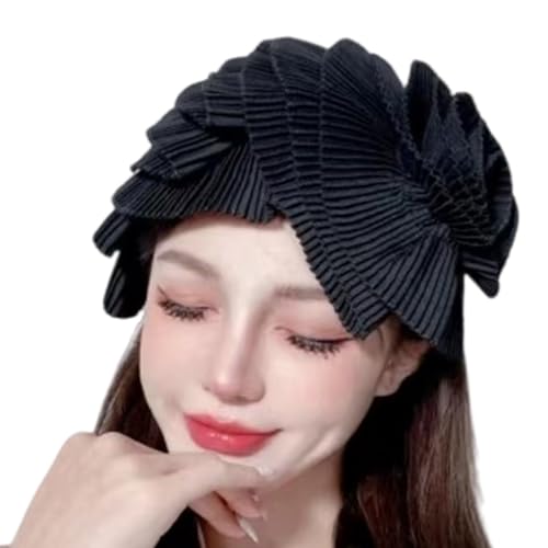 Lerpwige Lady Fascinator Stirnband Elagant Hairband Kopfschmuck Für Make Up Party Maskeraden Flapper Cosplay Haarzubehör von Lerpwige