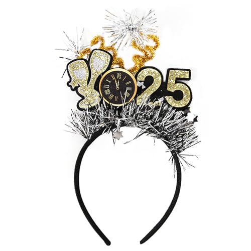 Lerpwige Neujahrs Stirnband Modischer Kopfreifen Festlicher Haarschmuck Vielseitiges Styling Werkzeug Für Kinder Und Erwachsene Foto Requisiten von Lerpwige