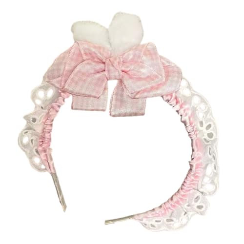 Lerpwige Plüsch-Hasen-Ohr-Stirnbänder für Dienstmädchen, Kostümpartys, weiche Schleife, Haarschmuck, Kopfschmuck, Foto-Requisiten, bequeme, rutschfeste Haarspange Lerpwige Plüsch-Hasen-Ohr-Stirnbänder für Dienstmädchen, Kostümpartys, weiche Schleife, Haarschmuck, Kopfschmuck, Foto-Requisiten, bequeme, rutschfeste Haarspange von Lerpwige