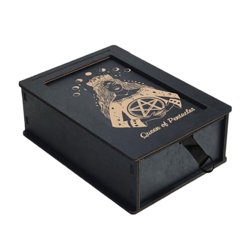 Lerpwige Push Pull Tarot Card Box Astrologie Schmuckstück Lerpwige Push Pull Tarot Card Box Astrologie Schmuckstück von Lerpwige