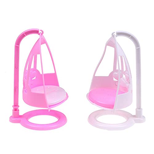 Lerpwige Skaliertes Model Swing Chair Realistic Miniatur Swing Zufällige Farbe Für Vorschule Tun Für Spielen Teenager Girl F von Lerpwige