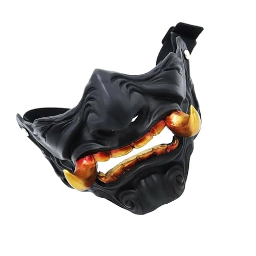 Lerpwige Traditionelle Japanische Dämonenmaske Mit Detaillierten Reißzähne Synthetischen Harzmaterialien Für Rollenspiele Und Kostümpartys Japanische Oni Cosplays Lerpwige Traditionelle Japanische Dämonenmaske Mit Detaillierten Reißzähne Synthetischen Harzmaterialien Für Rollenspiele Und Kostümpartys Japanische Oni Cosplays von Lerpwige
