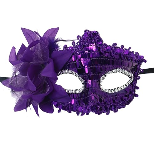 Lerpwige Venezianer Maske Augenmaske Halbe Gesichtsmaske Augenmaske Für Maskerade Proms Halloween Party Cosplay Fotoshooting Geschenk von Lerpwige