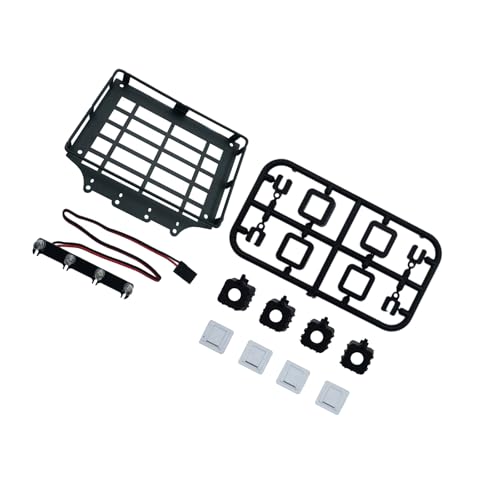 Metalldachträger Mit Lampmodell Crawlers Upgrade Kits Für 1/12 Skala Fernbedienungssteuerungsauto Modifikation Enthusiasten Crawlers Car Dachregal Zubehör Metalldachträger Mit Lampmodell Crawlers Upgrade Kits Für 1/12 Skala Fernbedienungssteuerungsauto Modifikation Enthusiasten Crawlers Car Dachregal Zubehör von Lerpwige