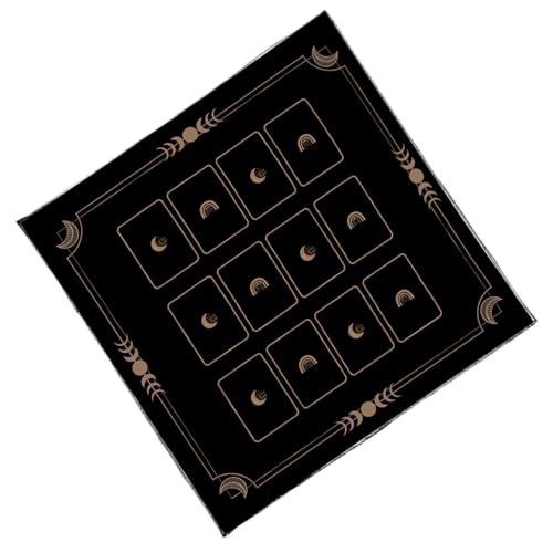 Portables Waschbarer Lesestoff Mystische Samt Ritual Stoff Langlebigkeitsmatten Für Wahrsagungszeremonien Meditationen Samtmatten Matten Portables Waschbarer Lesestoff Mystische Samt Ritual Stoff Langlebigkeitsmatten Für Wahrsagungszeremonien Meditationen Samtmatten Matten von Lerpwige