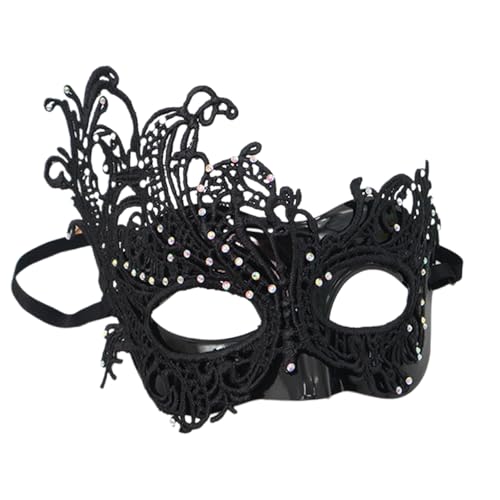 Premium-Halbgesicht mit verstellbarem Gummiband, atmungsaktives Design für Cosplay-Kostümpartys, Halloween-Feiern, leicht, atmungsaktiv, Party Premium-Halbgesicht mit verstellbarem Gummiband, atmungsaktives Design für Cosplay-Kostümpartys, Halloween-Feiern, leicht, atmungsaktiv, Party von Lerpwige