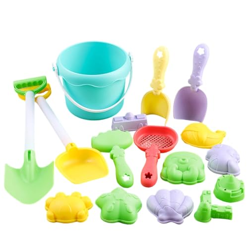 Sandcastle Building Set Sandspielzeug Für Kleinkind Mit Schaufeleimer Und Schimmel Für Strandtrieben Schneezeug Spielzeug Outdoor Sandspielzubehör Accessoires Sandcastle Building Set Sandspielzeug Für Kleinkind Mit Schaufeleimer Und Schimmel Für Strandtrieben Schneezeug Spielzeug Outdoor Sandspielzubehör Accessoires von Lerpwige
