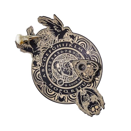 Spirit Board Mit Planchette Wood Talking Board Game Wechselstromausbildungszusammenzeichen Wahrsagungsboards Einfach Zu Verwendendem Metaphysischen Wechsel Der Meldung Werkzeug Mystisches Spiel Spirit Board Mit Planchette Wood Talking Board Game Wechselstromausbildungszusammenzeichen Wahrsagungsboards Einfach Zu Verwendendem Metaphysischen Wechsel Der Meldung Werkzeug Mystisches Spiel von Lerpwige