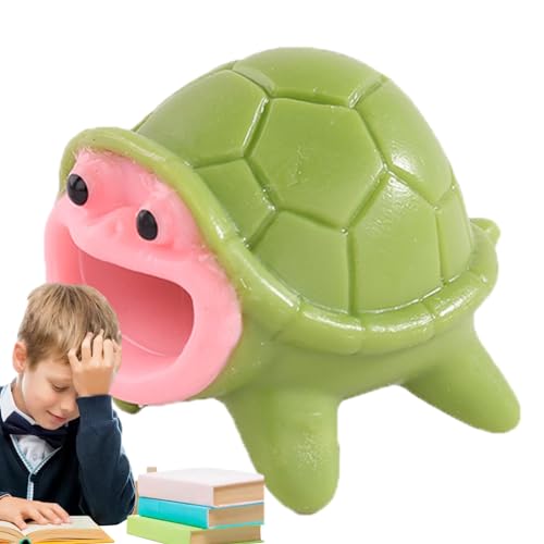 Dehnbares Schildkröten-Stressspielzeug - Sensorisches Stressspielzeug,Squeeze Dough Ball Niedliche Schildkrötenspielzeuge, lustige Squeeze Toys, dehnbar für Partygeschenke, Spielzeugpreise Leryveo von leryveo