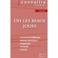 Fiche de lecture Oh les beaux jours de Samuel Beckett (Analyse littéraire de référence et résumé complet) von Les éditions du Cénacle