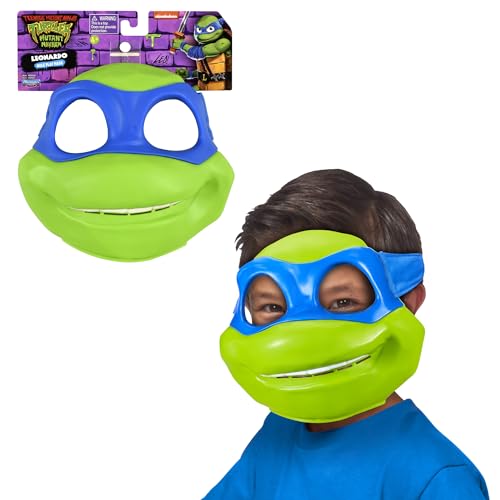 Les tortues Ninja, Ninja Turtle Maske, Kostüm, zufälliges Modell, für Kinder ab 4 Jahren, TU825, Grün von Les tortues Ninja