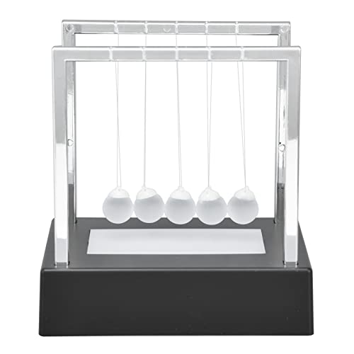 LetCart Newton Cradle Balance Ball, Physik Wissenschaft Pendel,Metall Balance Bälle, Dekorationen für Erziehungswissenschaft Büro Schreibtisch Stressabbau Geschenk von LetCart