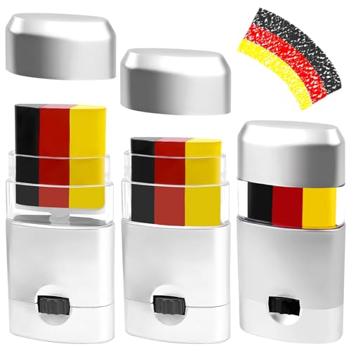 Lets Joy Deutschland Schminkstift, Flagge Schminke Schminkstift, Fan Schminke Deutschland, Olympischen Spiele Schminkstift, Deutschland Fanartikel Party Paraden Freien Aktivitäten von Lets Joy