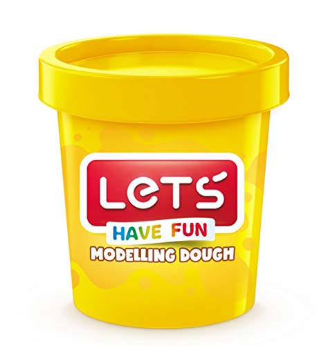 Lets Tek Renk Oyun Hamuru Sarı 150 Gr (L8340) von LET'S HAVE FUN