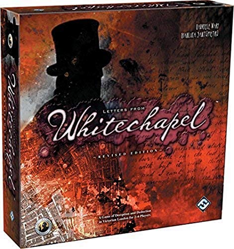 Letters From White Chapel Flight Games VA88 Letters from Whitechapel (Revised Edition) Board Game Mehrfarbig von Fantasy Flight Games