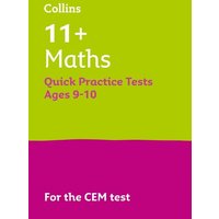 11+ Maths Quick Practice Tests Age 9-10 (Year 5) von Letts Educational