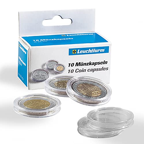 Leuchtturm 330757 Coin Capsules Inner Diameter 36 mm von Leuchtturm