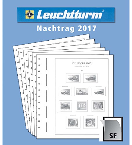 LEUCHTTURM Nachtrag Bundesrepublik Deutschland 2017 mit SF-Schutztasche | Vordruckblätter für das Sammelgebiet Deutschland von Leuchtturm