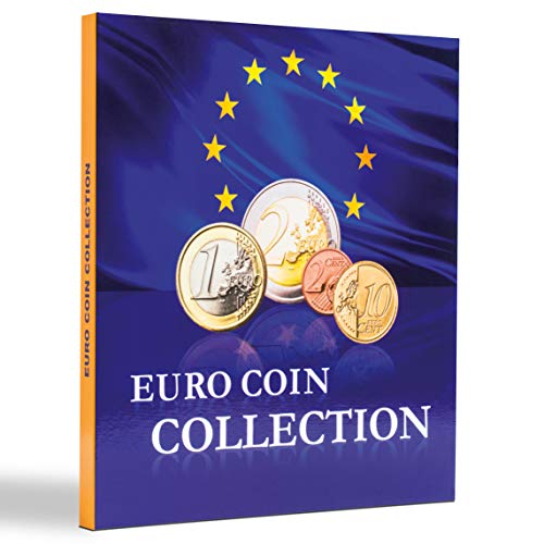 Leuchtturm 346511 Münzenalbum PRESSO Euro Coin Collection Münzalbum für 26 Euro-Kursmünzensätze von Leuchtturm