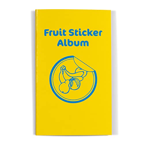 Leuchtturm 366080 Fruit Sticker Album - Sammelalbum für 900 Fruit Sticker mit strukturierter Aufbewahrung - gelb von Leuchtturm