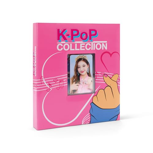 Leuchtturm 368644 Nolae Album für 160 Photocards Sammelkarten - K-Pop - Inkl. 20 Hüllen - Mit Sichtfenster im Cover zur individuellen Bestückung von Leuchtturm