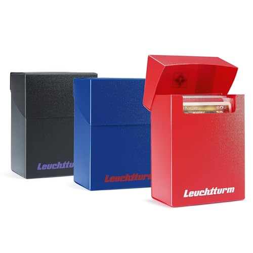 Leuchtturm 371104 TCG Deck Box Set - für 3x bis zu 100 Trading Cards Sammelkarten - Karten nicht enthalten von Leuchtturm