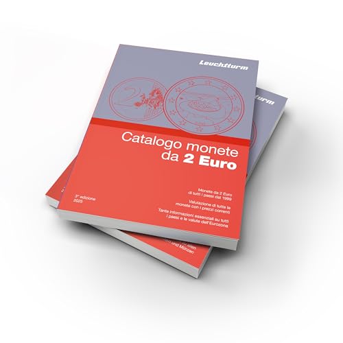 Leuchtturm 372916 2 Euro Katalog 2025 mit Abbildungen und Informationen zu Allen Zwei-Euro-Kursmünzen im Umlauf - Italienisch von Leuchtturm