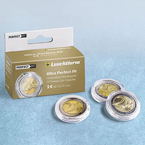 Leuchtturm Münzkapseln Ultra 1 oz. Krügerrand Gold (32,60 mm), 10er-Pack von Leuchtturm