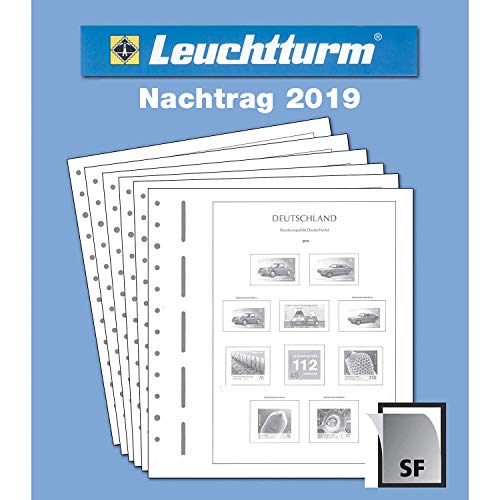 Leuchtturm 362462 SF-Nachtrag Bundesrepublik Deutschland 2019 inklusive SF-Schutztaschen von Leuchtturm