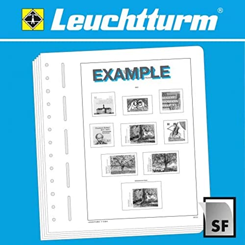 Leuchtturm Vordruckblätter Bundesrepublik Deutschland 1990-1994 mit SF-Schutztasche | Sammelblätter für Das Sammelgebiet Deutschland von Leuchtturm