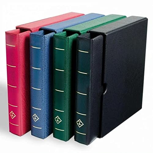 Ringbinder OPTIMA F, inkl. Schutzkassette, blau von Leuchtturm