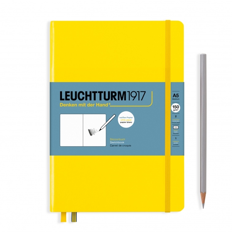 Leuchtturm1917 Skizzenbuch Medium Hardcover blanko von Leuchtturm1917