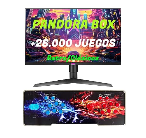 LEVEL25 Pandora Box + 26.000 Retro-Spiele, klassische 3D-Konsole, Arcade-Maschine, klassische Spiele von Level25