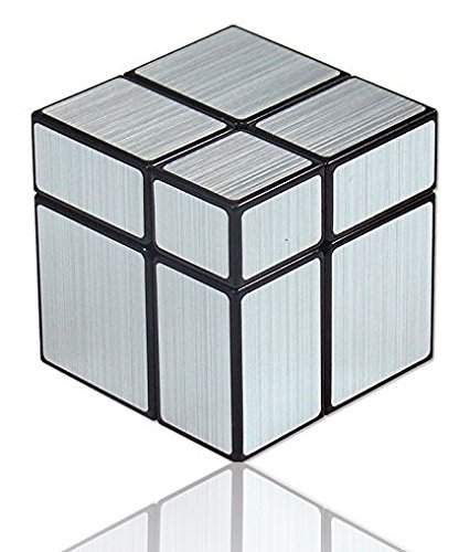 Würfel 2 x 2 x 2 Mirror Cube 2 x 2 Silber originelles Geschenk LEVEL25 von Level25