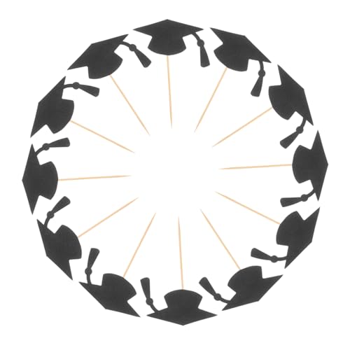 Levemolo 24 Stück Teiliges Abschlusskappen Cupcake Toppers Langlebige Tortendeko für Schulabschlussfeiern Vielseitige Partydekoration zur Aufwertung und Fotohighlights bei Abitur und Levemolo 24 Stück Teiliges Abschlusskappen Cupcake Toppers Langlebige Tortendeko für Schulabschlussfeiern Vielseitige Partydekoration zur Aufwertung und Fotohighlights bei Abitur und von Levemolo
