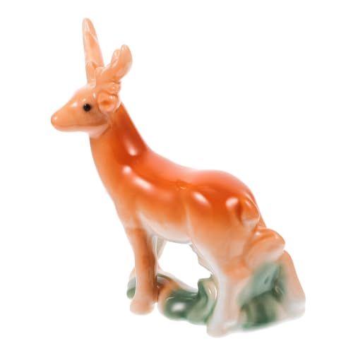 Levemolo Ornamente bürodeko büro Dekoration Tiermotiv Keramik Tierfigur gartenfiguren Miniaturfiguren Desktop-Tierdekor Mini-Tiere Dekorationen für Tierfiguren dekoratives Tier aus Keramik von Levemolo