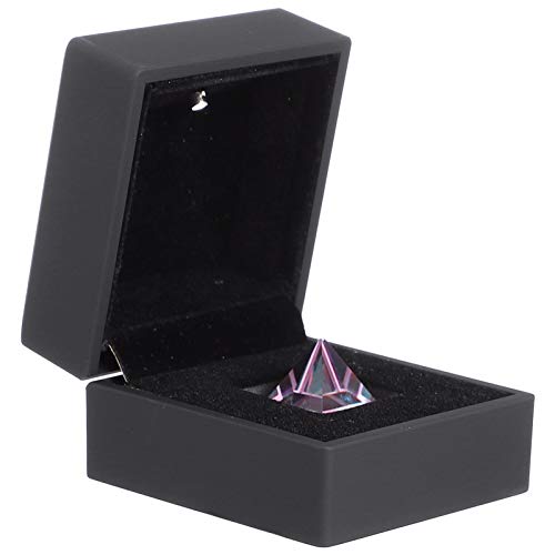 Levemolo Prisma Sonnenfänger mit Kristallen Dekor Prism Schreibtischverzierung Pyramide Schreibtischaufsatz dirndl elegant storage boxes spiegelfolie Kristallverzierung künstlicher Kristall von Levemolo