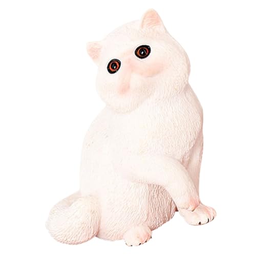 Levemolo Realistische Katzenfigur Kunststoffmodell Dekofigur mit Filigranen Details Tierlernspielzeug für Katzenliebhaber Geburtstagsgeschenk Frauen Wohnzimmerdekoration Levemolo Realistische Katzenfigur Kunststoffmodell Dekofigur mit Filigranen Details Tierlernspielzeug für Katzenliebhaber Geburtstagsgeschenk Frauen Wohnzimmerdekoration von Levemolo