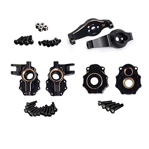 Levigo Messing RC Upgrade Kit Messing Gegengewicht Portal Drive Housing Set für Traxxas TRX4 TRX6 1/10 von Levigo