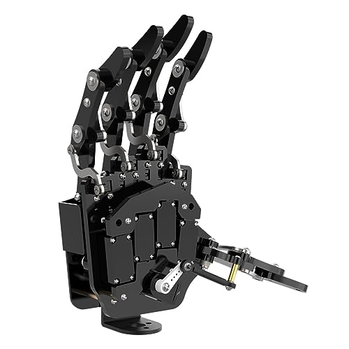 Roboter Hand Fünf Finger Nur Bewegung Bionische Roboter Mechanische Arm DIY Rechte Hand von LewanSoul