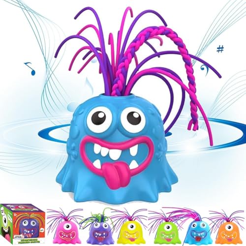 Haare ziehendes Monster – Stressabbau- und Anti-Angst-Spielzeug, lustiges Haare ziehen schreiendes Monsterspielzeug, haarziehendes Fidget-Spielzeug, verschiedene Schreie, die durch Haareziehen for Kin von LexTex