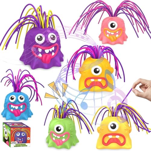 Haare ziehendes Monster – Stressabbau- und Anti-Angst-Spielzeug, lustiges Haare ziehen schreiendes Monsterspielzeug, haarziehendes Fidget-Spielzeug, verschiedene Schreie, die durch Haareziehen for Kin von LexTex