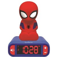 Wecker mit Nachtlicht 3D-Design SpiderMan Wecker mit Nachtlicht 3D-Design SpiderMan von Lexibook