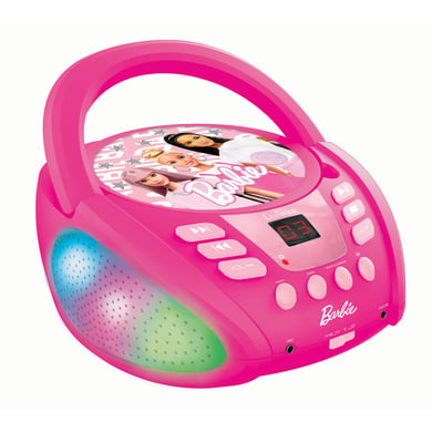 LEXIBOOK Barbie Bluetooth® CD-Spieler mit Lichteffekten von Lexibook