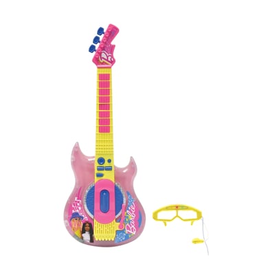 LEXIBOOK Barbie Elektronische Gitarre mit Brille und Mikrofon von Lexibook