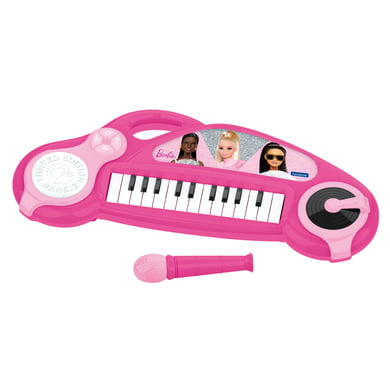 LEXIBOOK Barbie Elektronisches Keyboard Drumpad und Lichteffekten von Lexibook