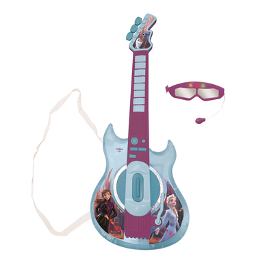 LEXIBOOK Disney Die Eiskönigin Elektronische Gitarre mit Brille und Mikrofon von Lexibook