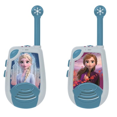 LEXIBOOK Disney Die Eiskönigin zwei Walkie-Talkies bis zu zwei Kilometer mit Gürtelclip von Lexibook