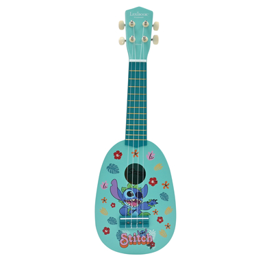 LEXIBOOK Disney Stitch für Ukulele aus Holz mit Nylonschnüren 21 Zoll / 53cm von Lexibook